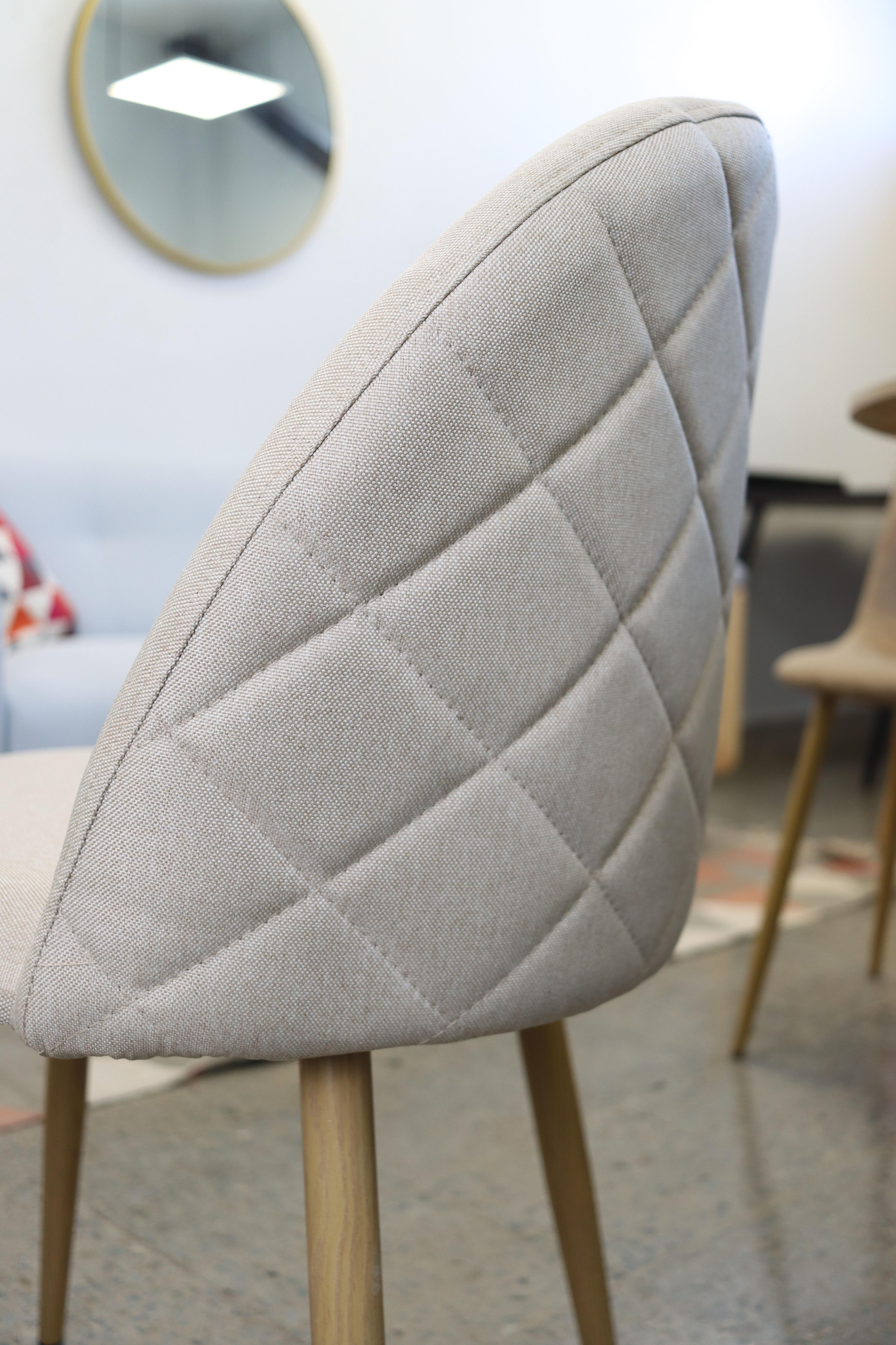 Silla Lino Oak Crema-3