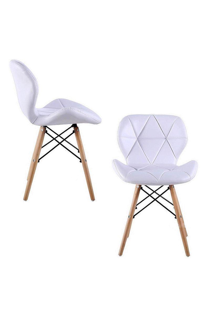 Pack Comedor Mesa y 4 Sillas Design Blanco-3