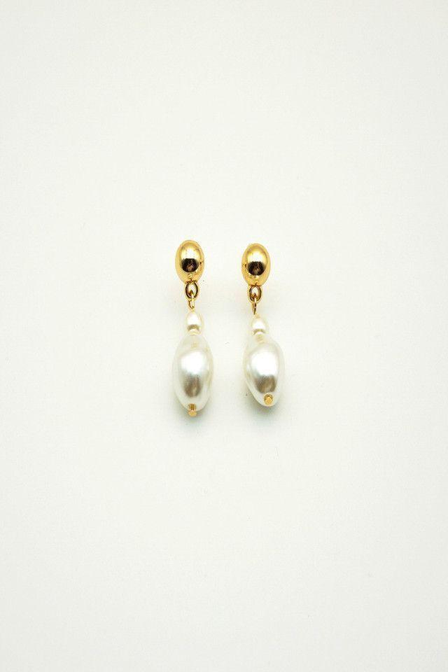 Aros Perlas Colgantes i-D-0