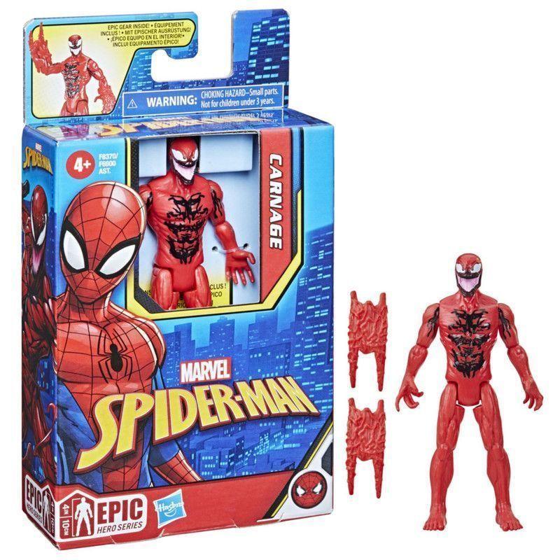Figura Acción Spider-Man Epic Hero Series Carnage Spider-Man