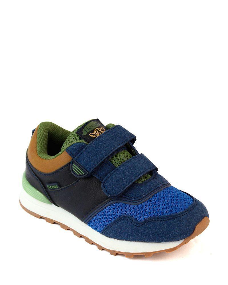 Zapatilla Jogging 2Velcros Acaminar Niño Ficcus-0