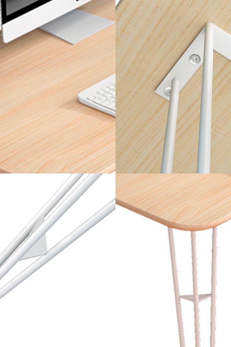 Escritorio 75x40x80 cm Beige-4