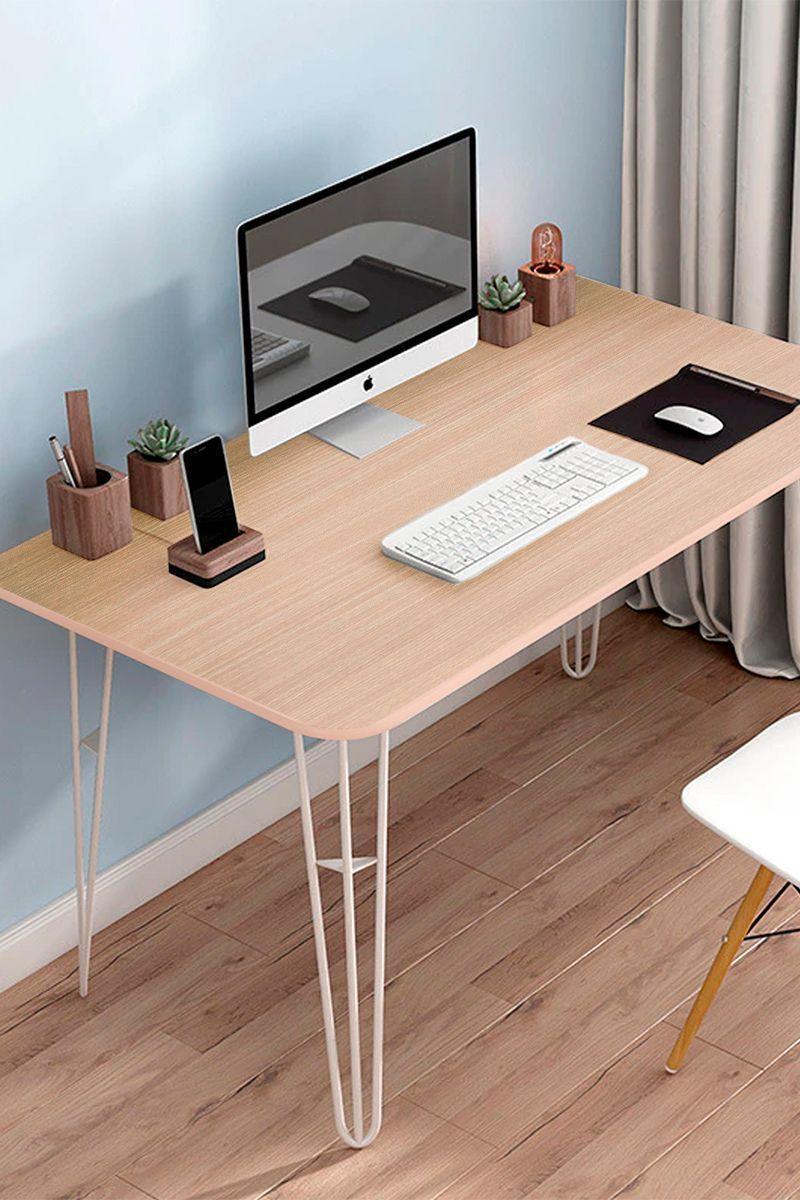 Escritorio 75x40x80 cm Beige-1