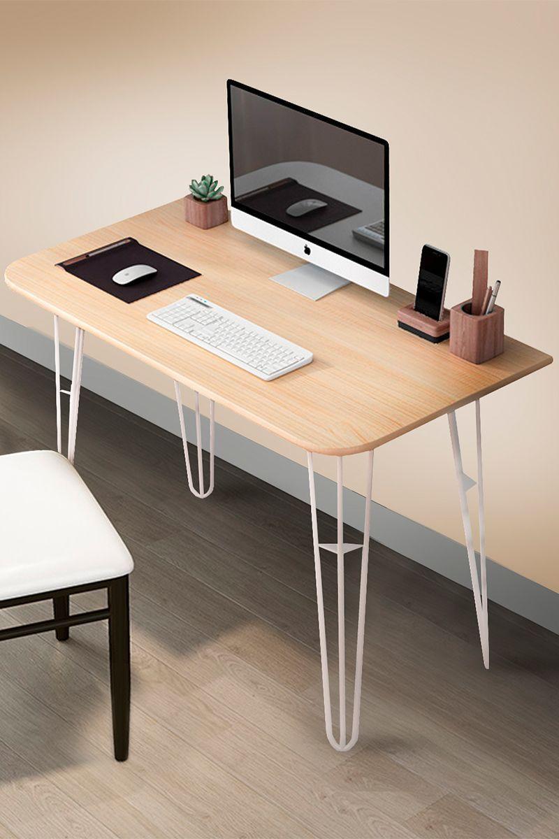 Escritorio 75x40x80 cm Beige-5