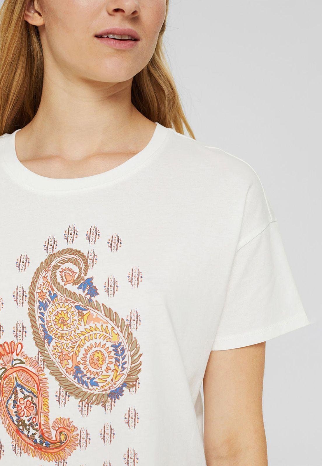 Polera Con Estampado Esprit-2