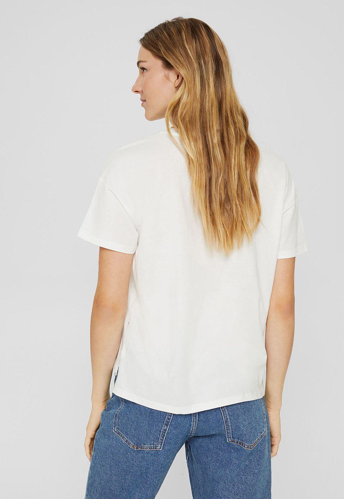 Polera Con Estampado Esprit-1