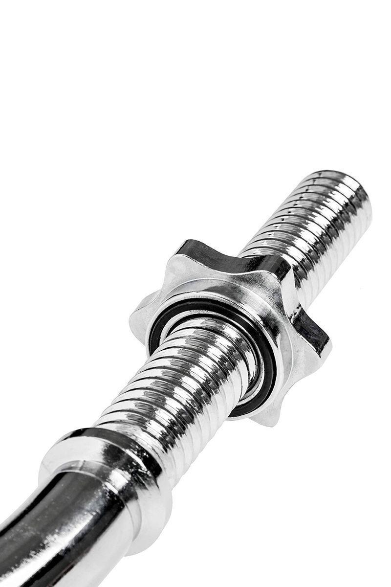 Pack Pesas Barra Curva 1,2m + 40 Kg Discos Color-4