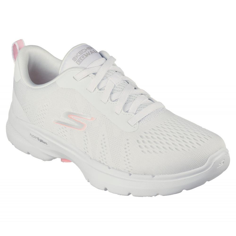 Zapatilla Mujer Go Walk 6 Blanco Skechers-0