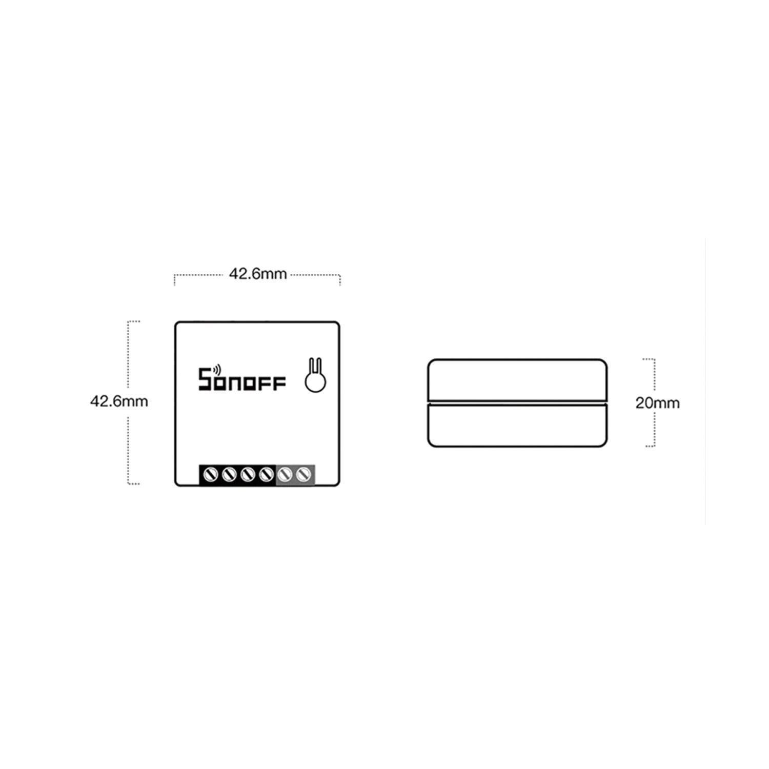 Interruptor Smart DIY MINI R2 Sonoff-4