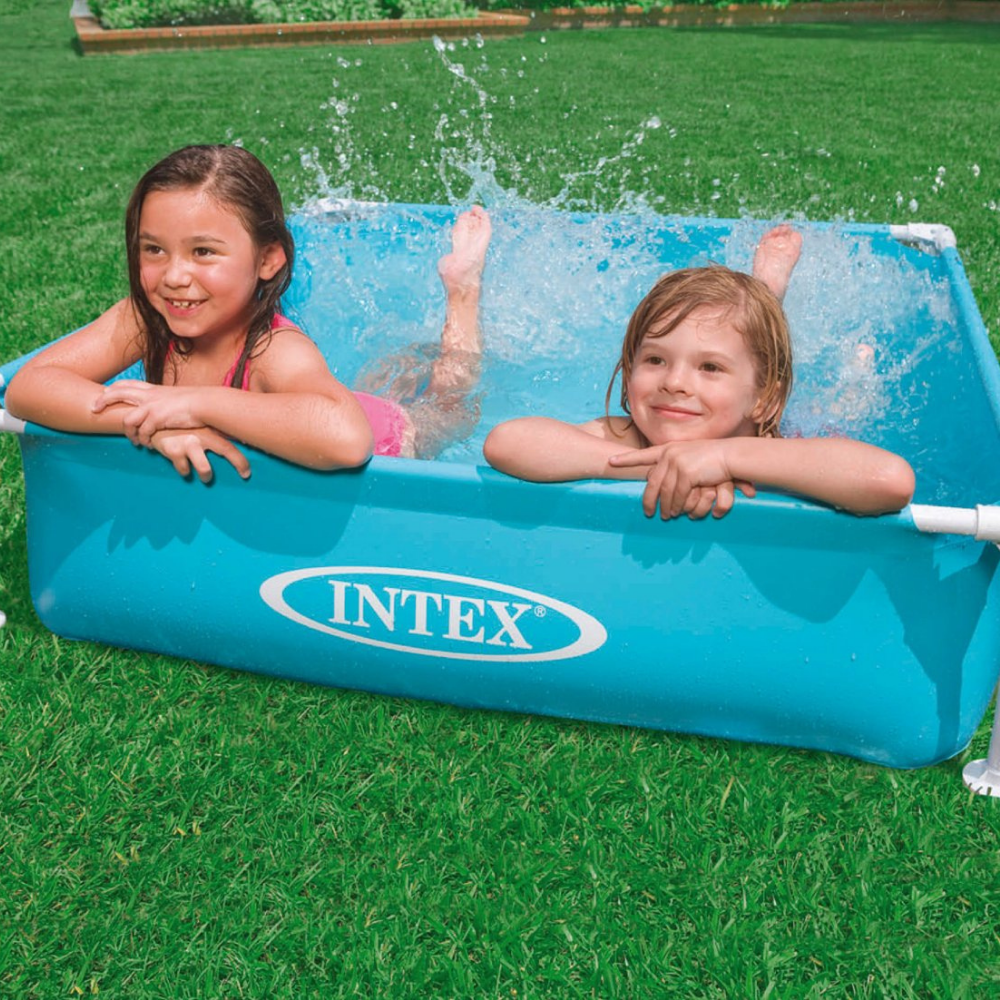 Piscina Estructural Mini Frame 122x122x30 Cm-2