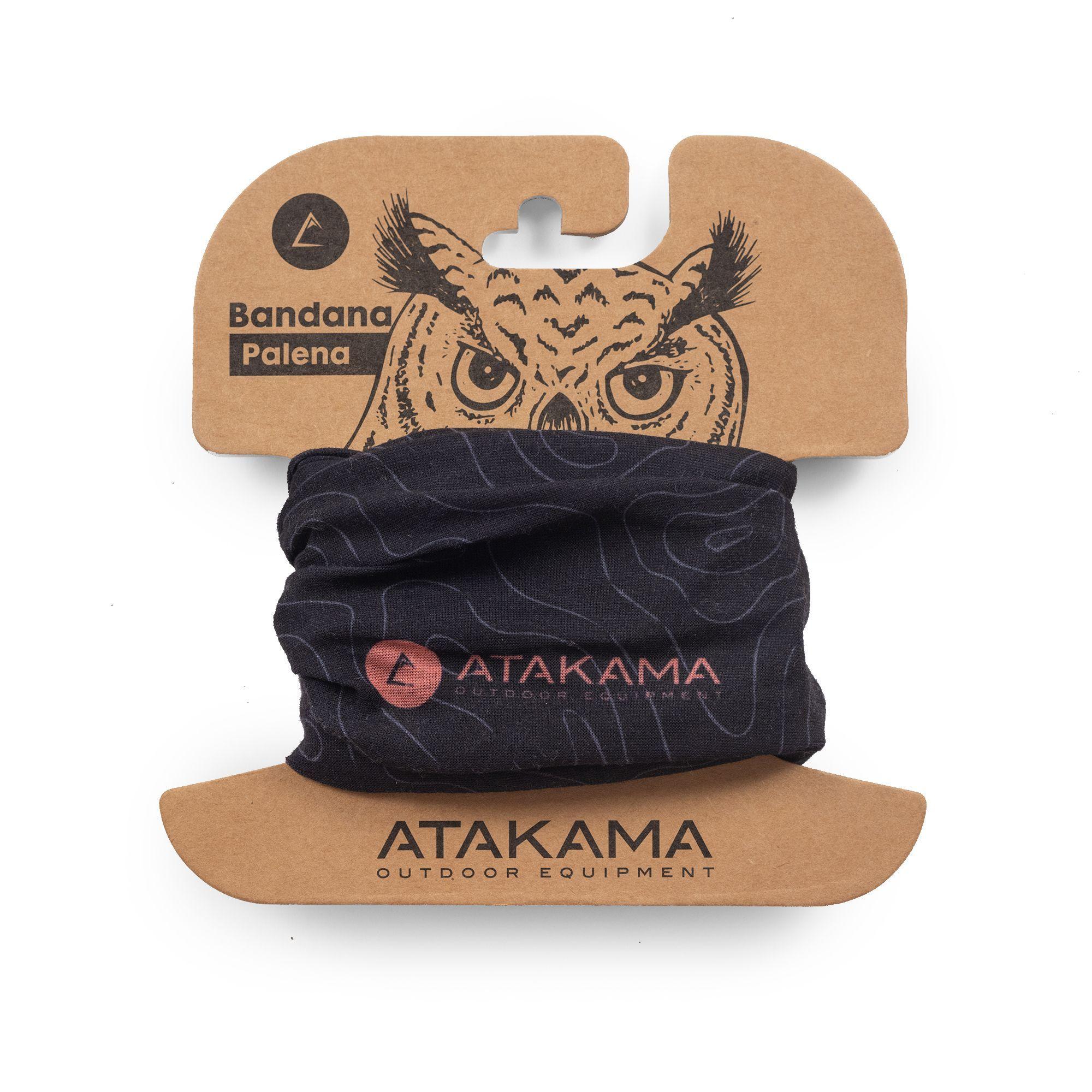 Bandana Multifuncional Palena Negro Atakama-0