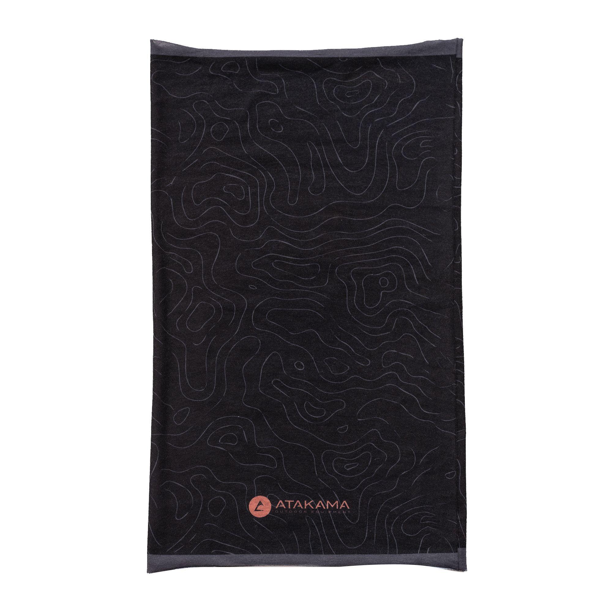 Bandana Multifuncional Palena Negro Atakama-2