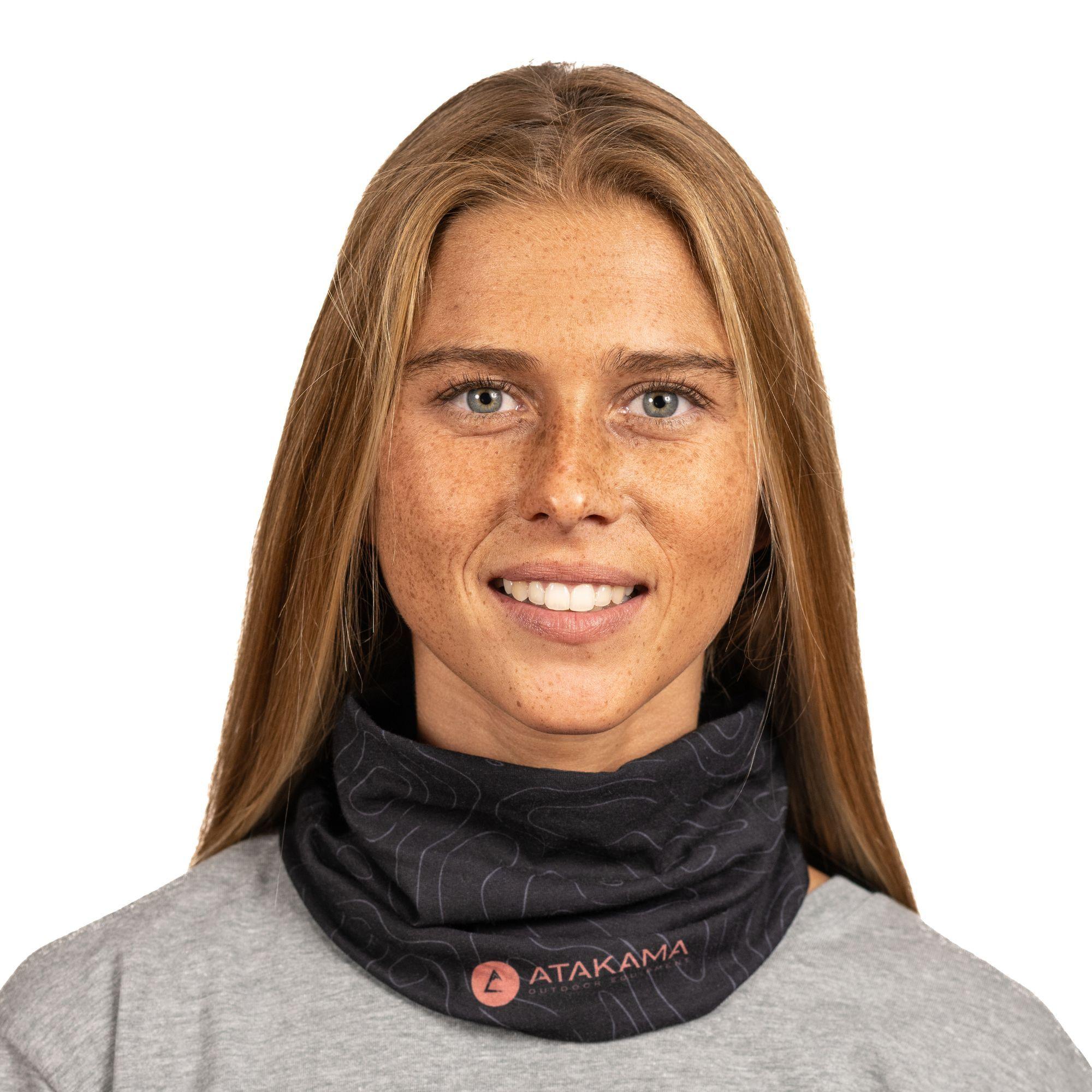 Bandana Multifuncional Palena Negro Atakama-5