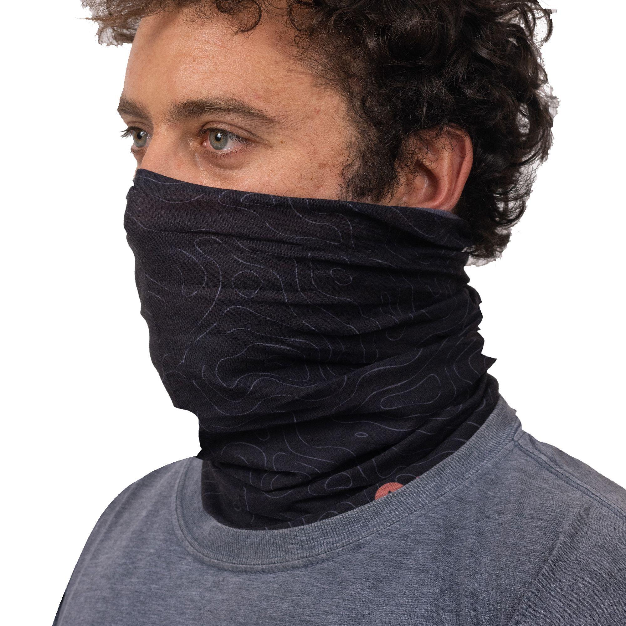 Bandana Multifuncional Palena Negro Atakama-4