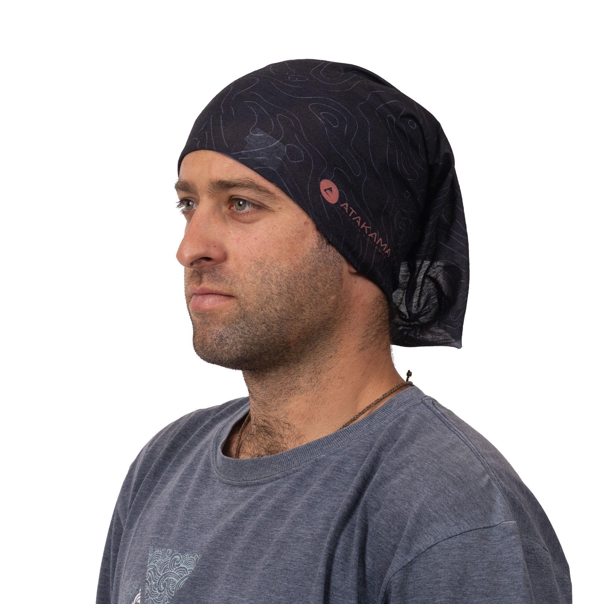 Bandana Multifuncional Palena Negro Atakama-6
