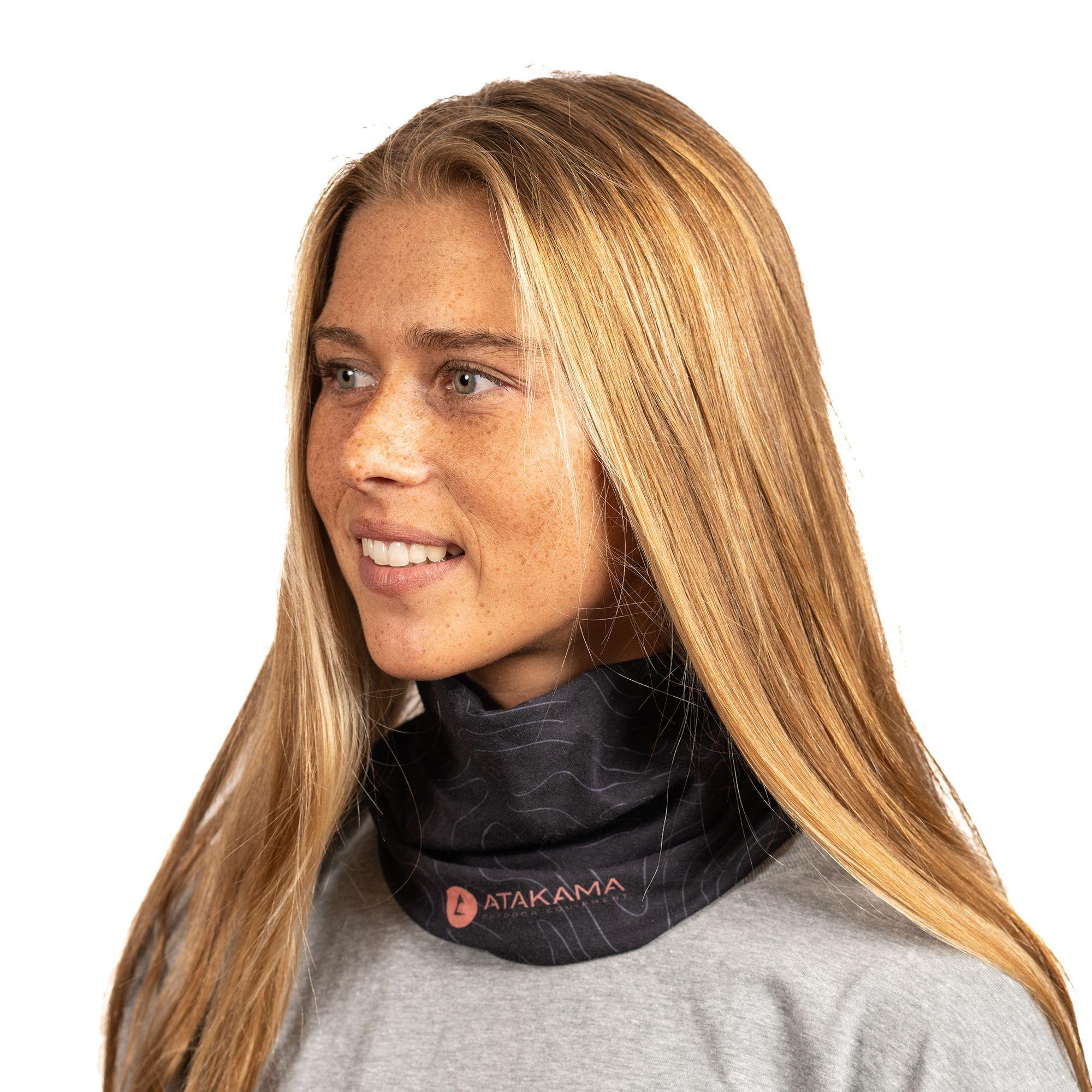 Bandana Multifuncional Palena Negro Atakama-3
