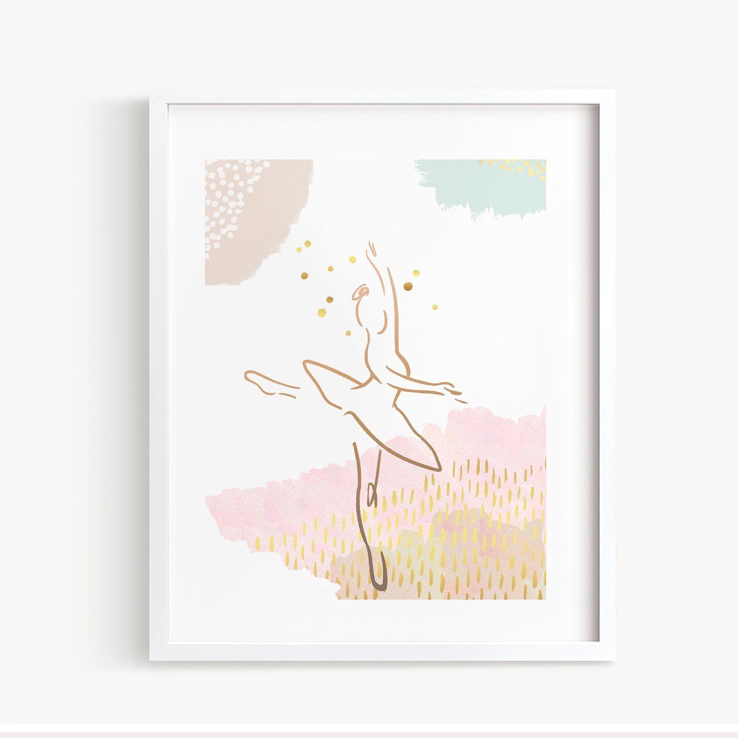 Set de 3 cuadros femeninos diseños de bailarinas-1