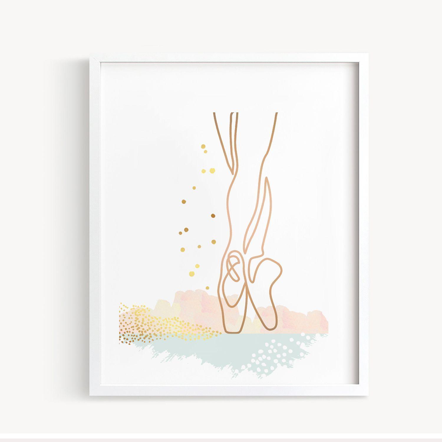 Set de 3 cuadros femeninos diseños de bailarinas-2