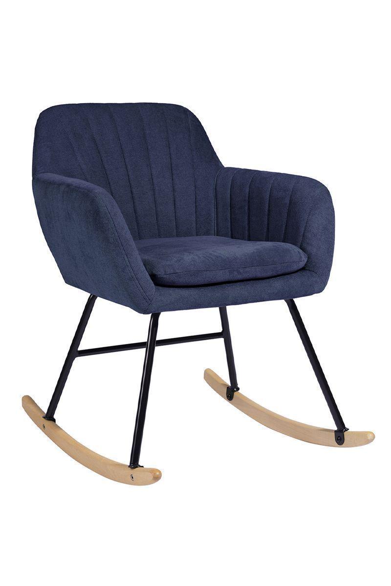 Mecedora Maniar Sitial con Apoyabrazos Azul-0