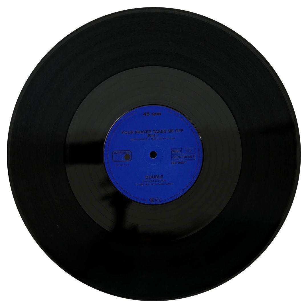 DOUBLE - THE CAPTAIN OF THE HEART 12" MAXI SINGLE VINILO USADO-2