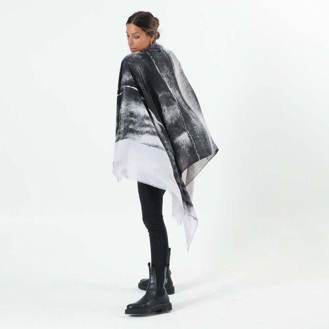 Pañuelo Estampado Gris Klim i-D-1