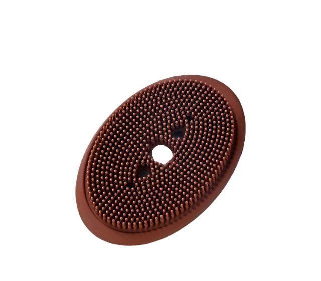 Jabonera con Cepillo de Limpieza de Silicona Porta Jabon Cafe-0