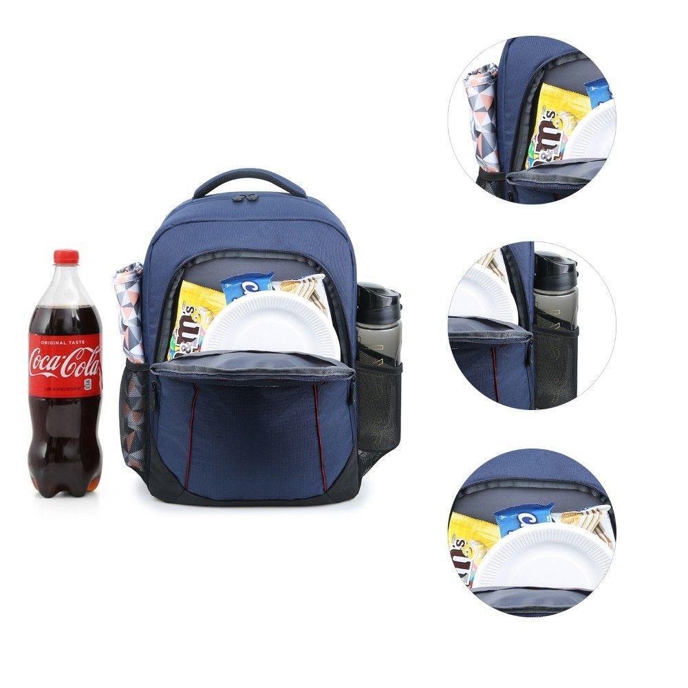 TOURIT Mochila Cuckoo térmica Aislante 22 lt- Azul-5