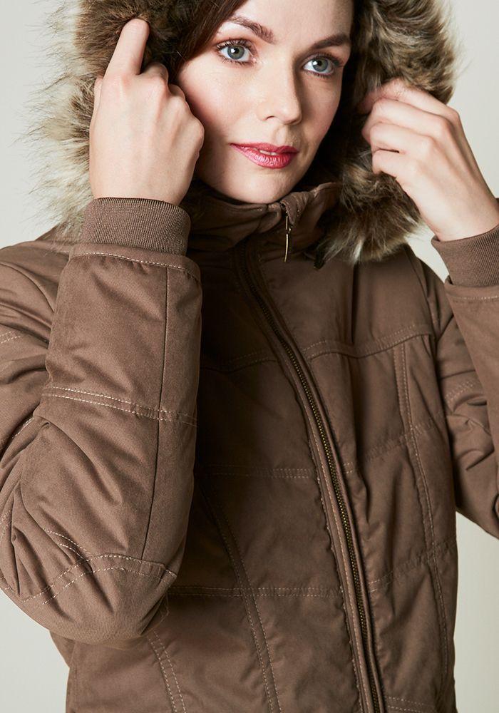 Parka Esmeralda Taupe -3