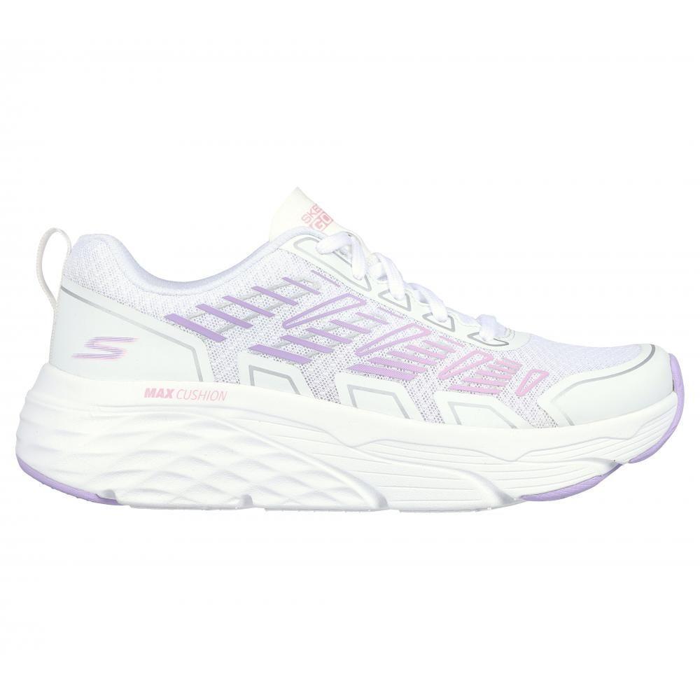Zapatilla Mujer Max Cushioning Blanco Skechers-4