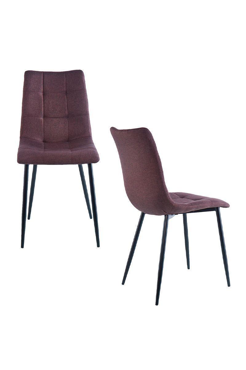 Pack 4 Sillas de Comedor Dunas Café-3