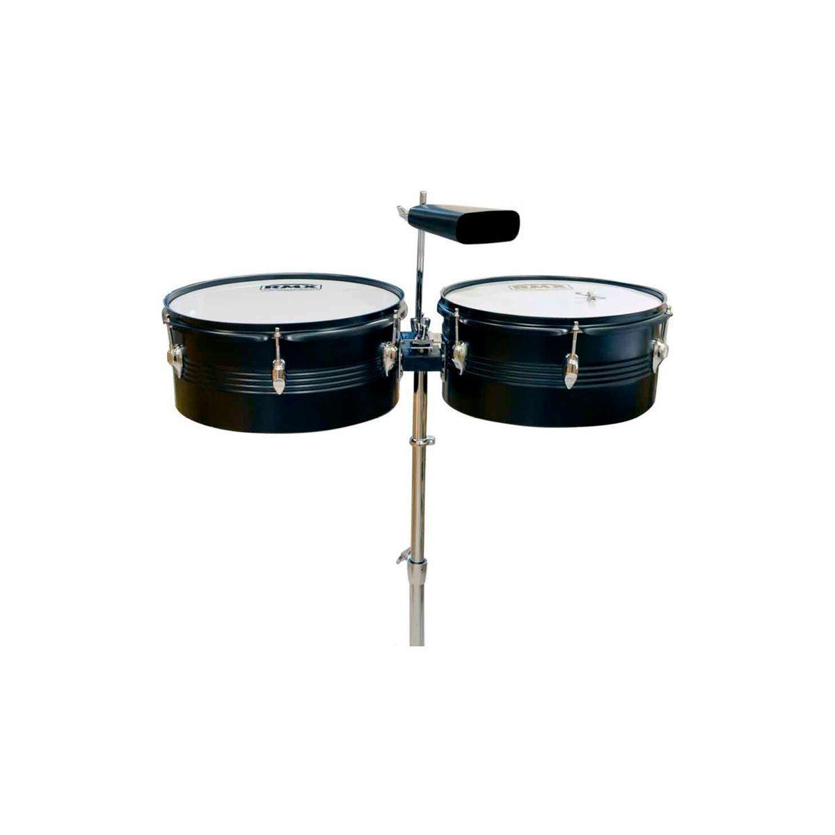 Timbaleta 14 15 RMX XRD-1415 BK Negro-1