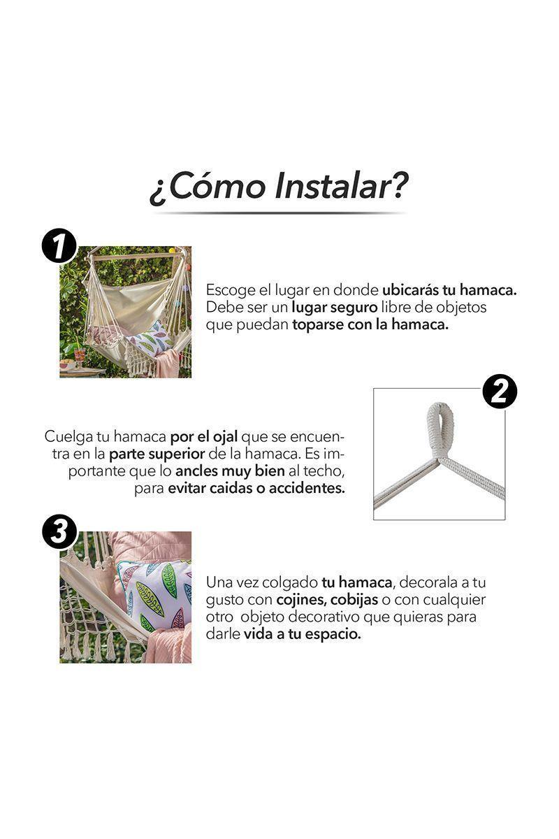 Hamaca Dominicana Crema-4