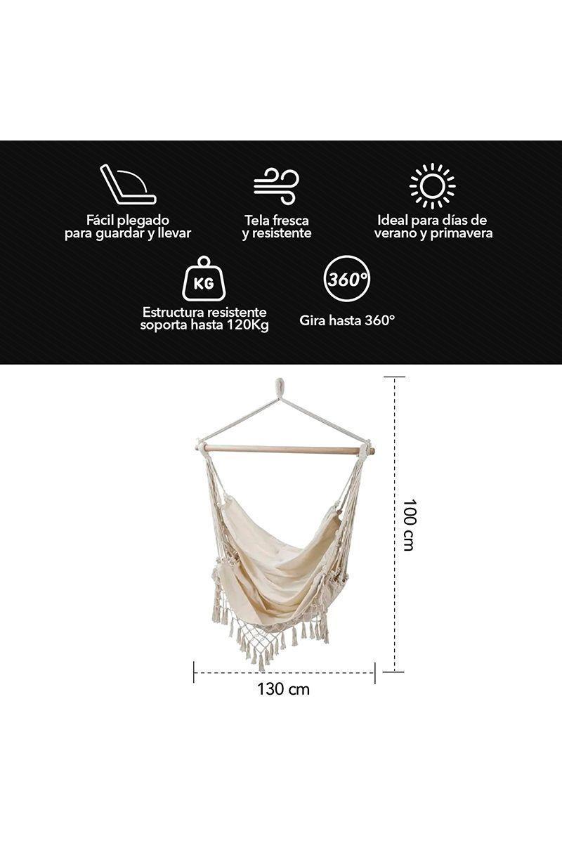 Hamaca Dominicana Crema-2