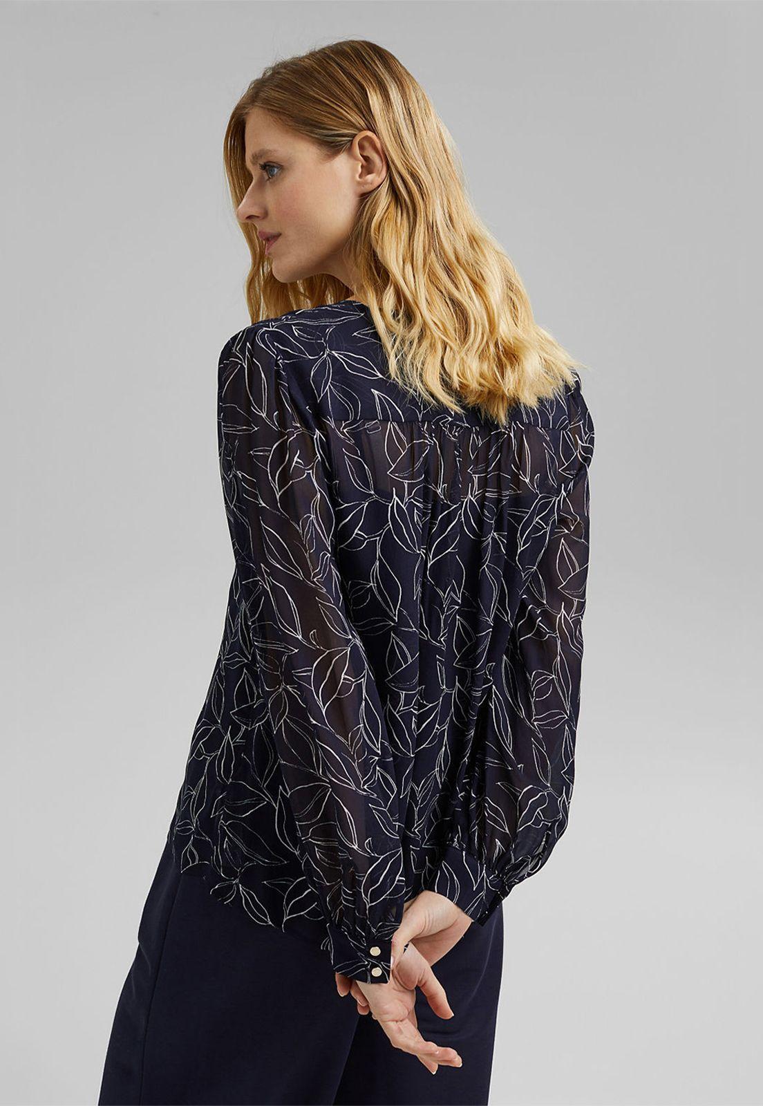 Blusa Estampada Con Top Esprit-1