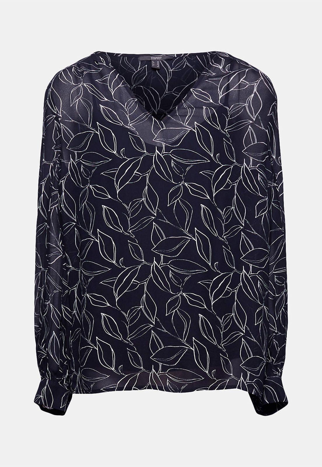 Blusa Estampada Con Top Esprit-3