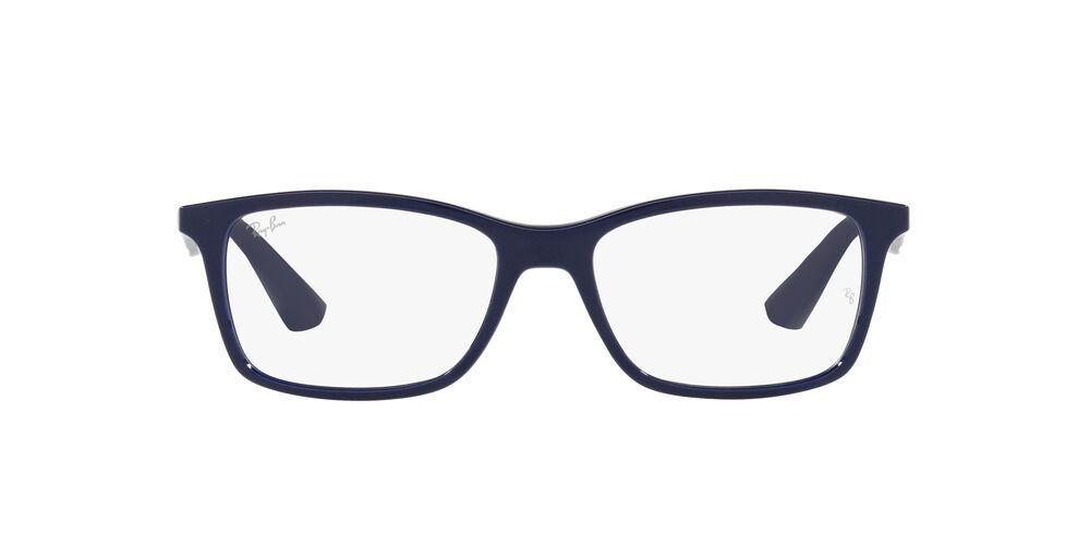 Lentes Ópticos Ray-Ban RX7047  Azul Unisex-0