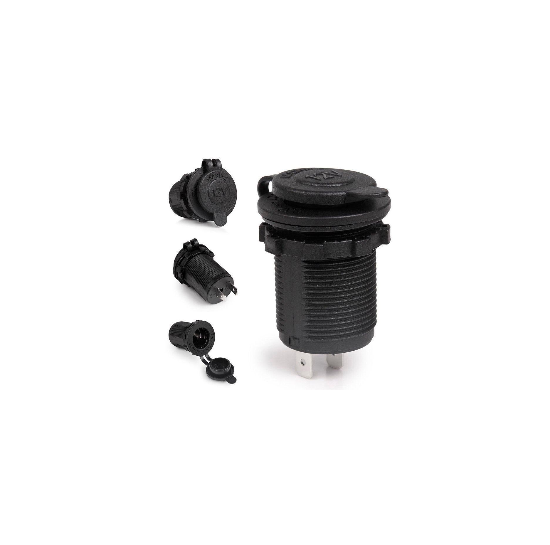 Enchufe Para Encendedor de Cigarrillos 12V Para Auto y Moto-2