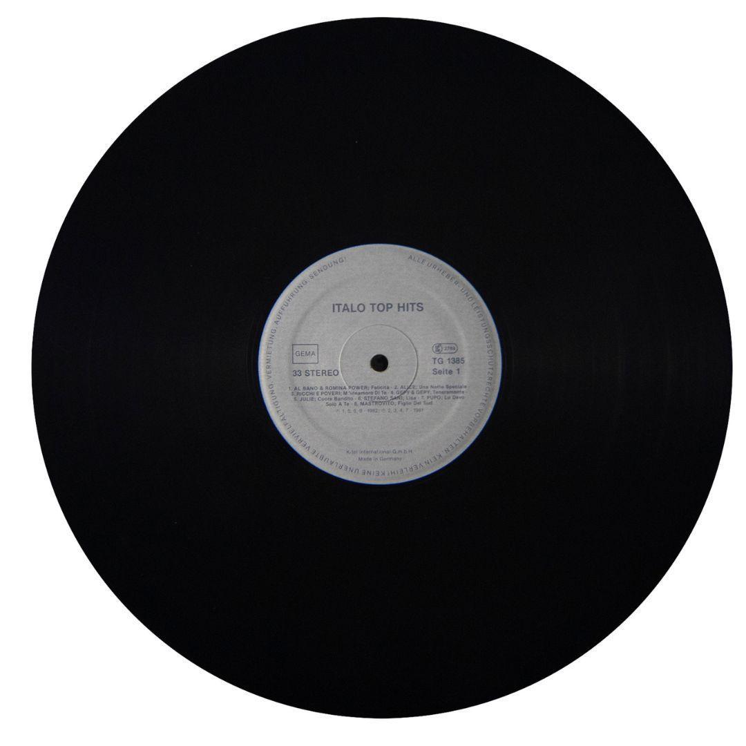 ITALO TOP HITS - VARIOUS ARTIST VINILO USADO-2