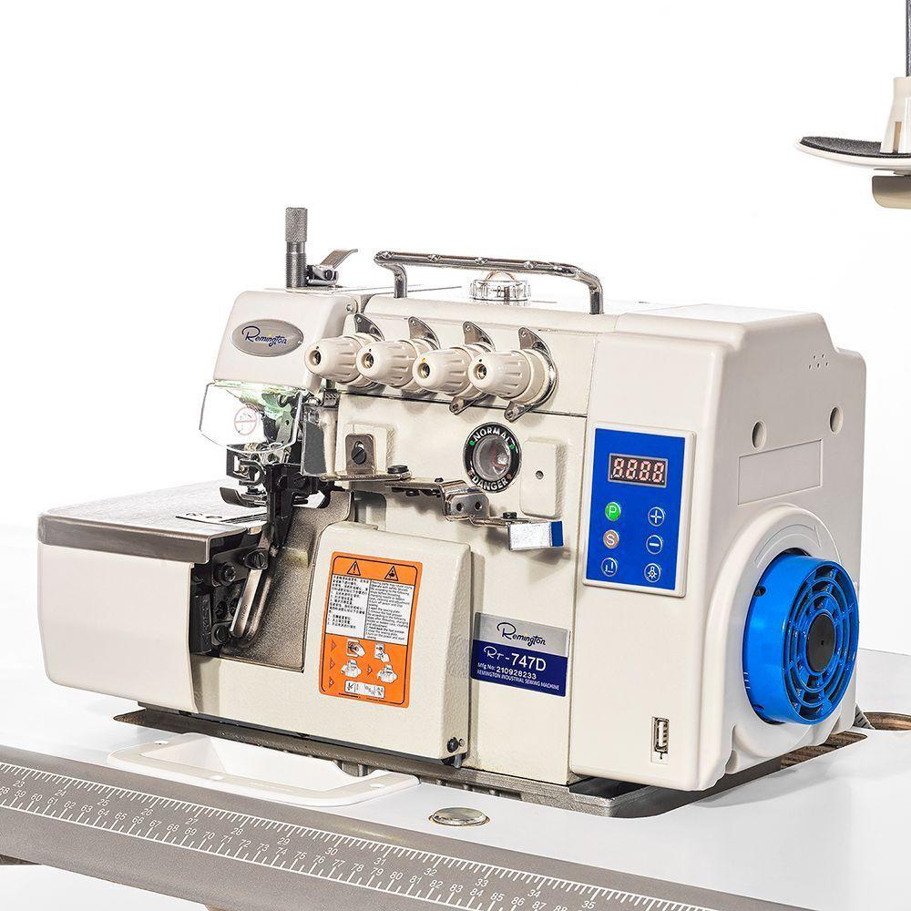 Overlock Industrial Remington Rt 747d 4 Hilos, Servo Directo-1