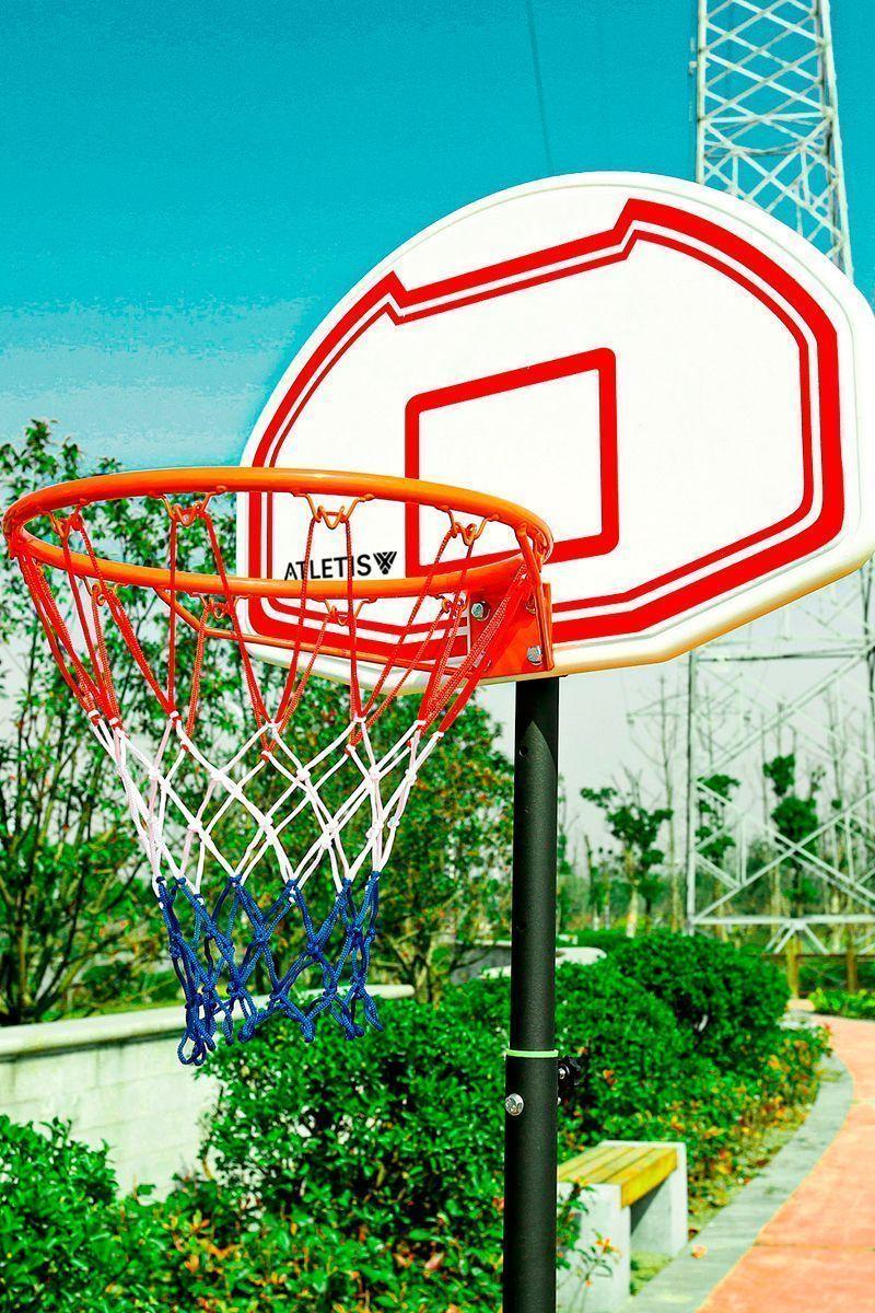 Aro de Basquetbol con Altura Ajustable 2,1 Metros-1
