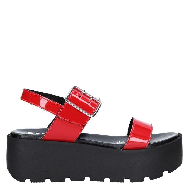 Sandalia Casual Mujer Zappa - W528 Rojo-1