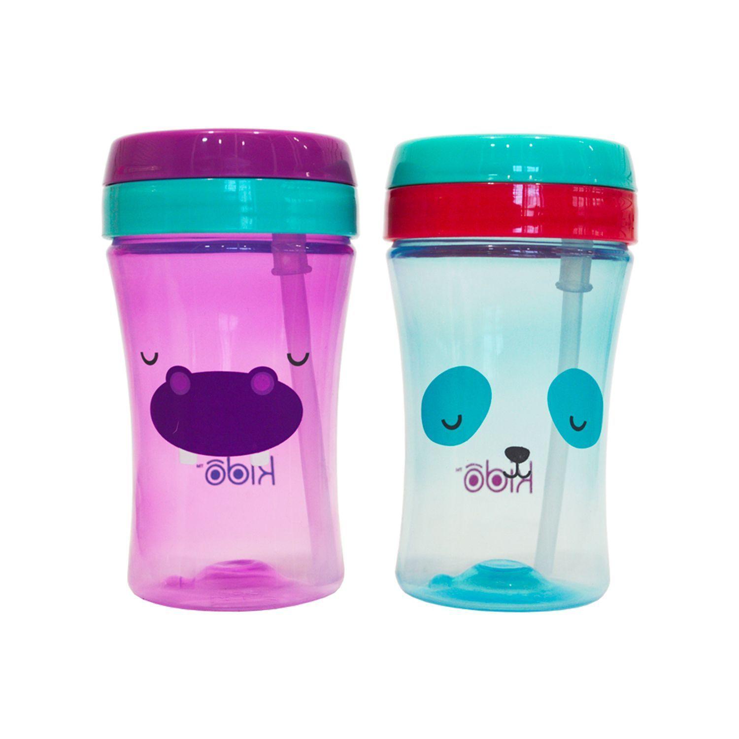 Vaso Twist Animal Collection 320 ml Verde - KIDO-5