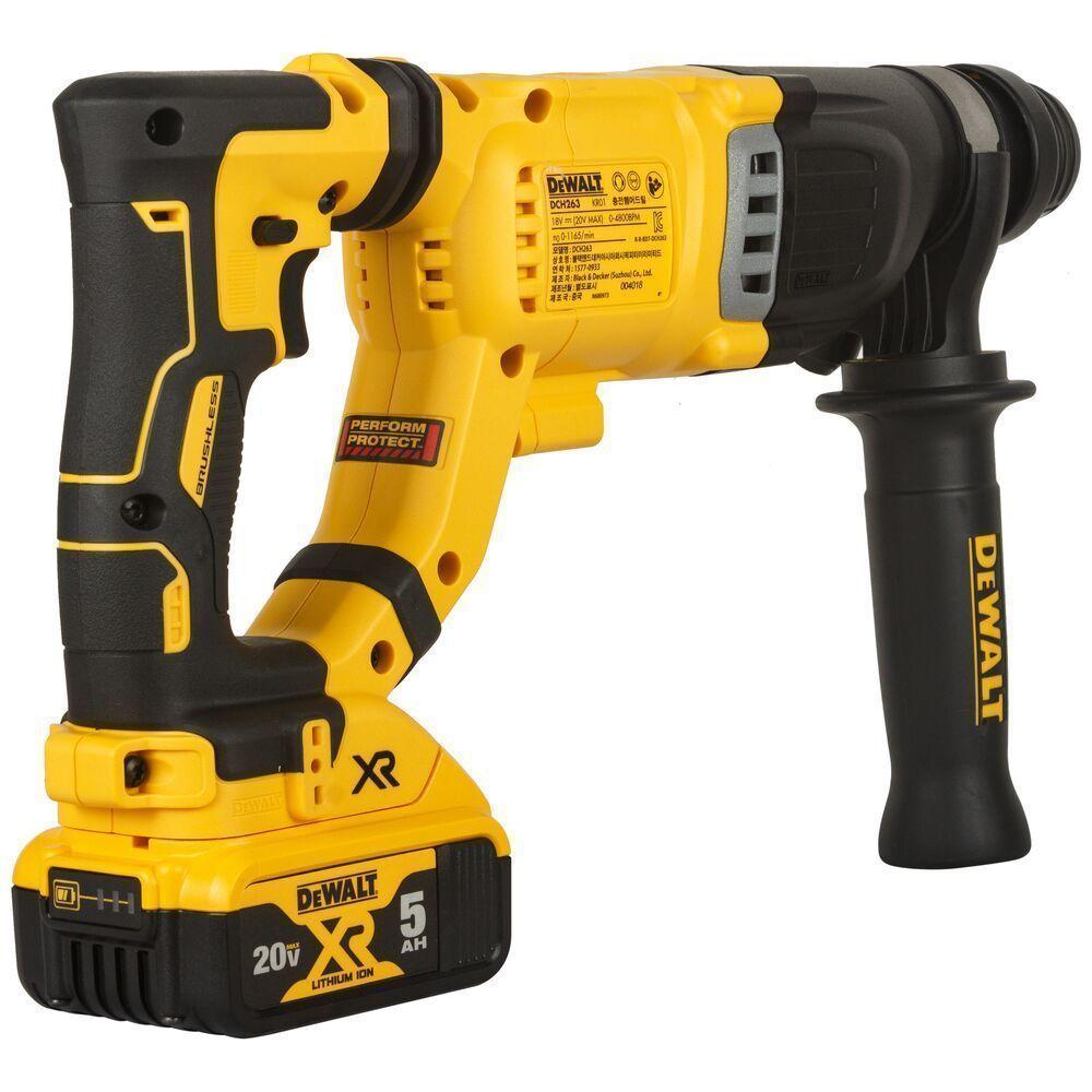 Rotomartillo Sds Plus 20V + 2 Baterías  Dch263P2-B2C  Dewalt-0