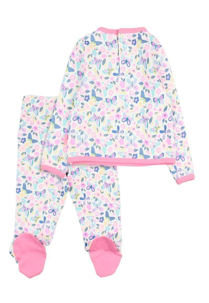 Pijama bebé niña butterfly 223-1