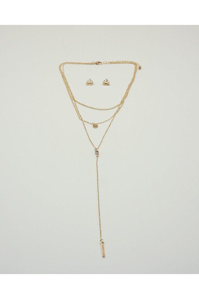 Collar Set Sunrise Dorado I-D-0