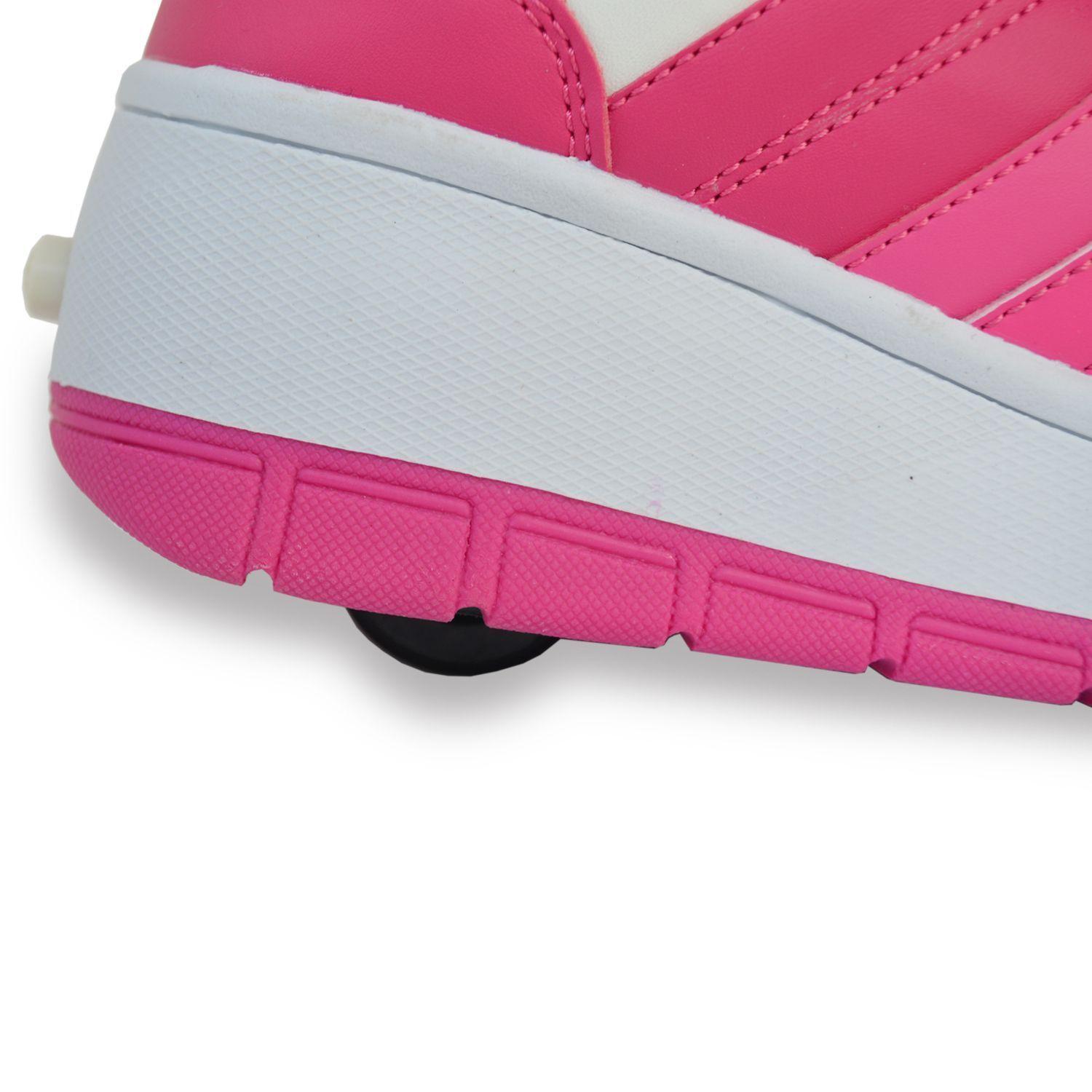 Zapatillas Niñas con Ruedas Rosada-4