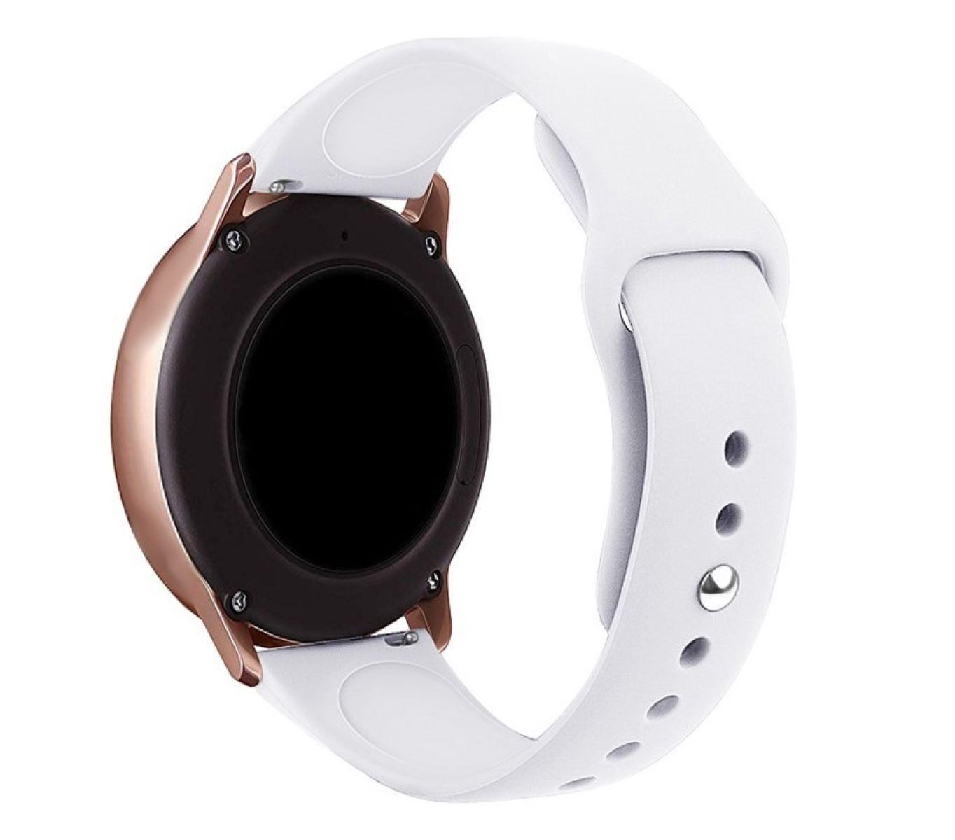 Correa Compatible Samsung Watch 4 / 4 Classic Blanco 20mm-0
