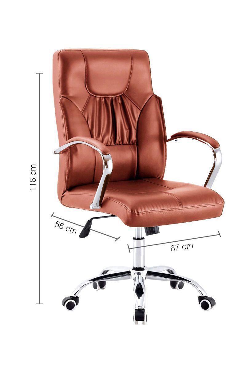 Silla de Oficina Ejecutiva Trial Café-2