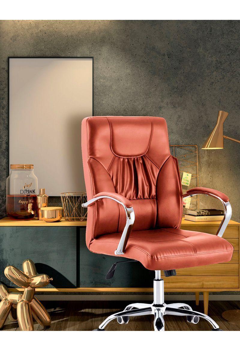 Silla de Oficina Ejecutiva Trial Café-5