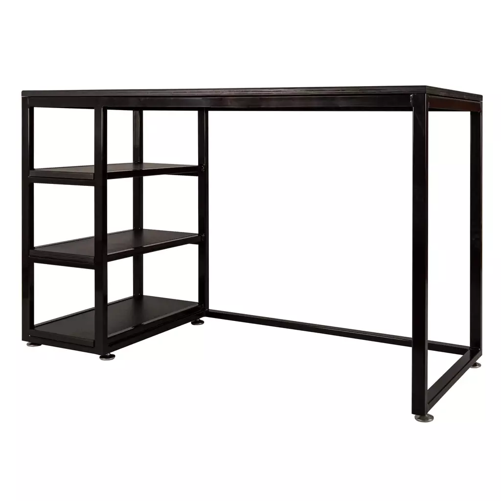 Escritorio Con Repisa Black Negro-3